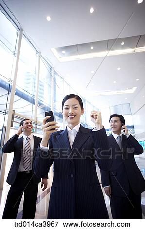 Stock Photo - person, people, guy, woman, three, smallgroupofpeople. Fotosearch