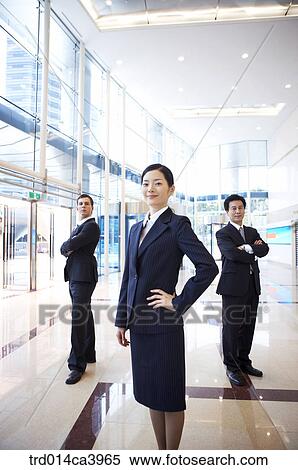 Stock Photography - person, people, guy, woman, three, smallgroupofpeople. Fotosearch
