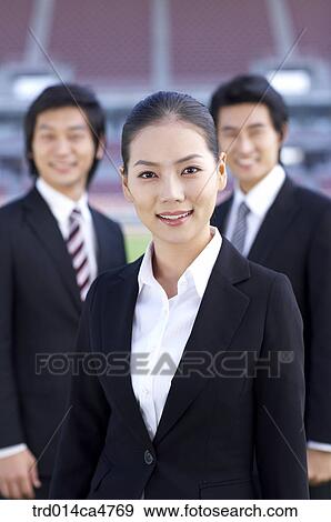 Stock Photo - person, people, oriental, orientals, orientalpeople, korean. Fotosearch