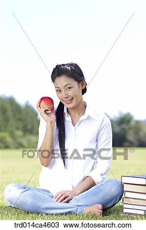 Stock Image - person, people, oriental, orientals, orientalpeople, korean, woman. Fotosearch