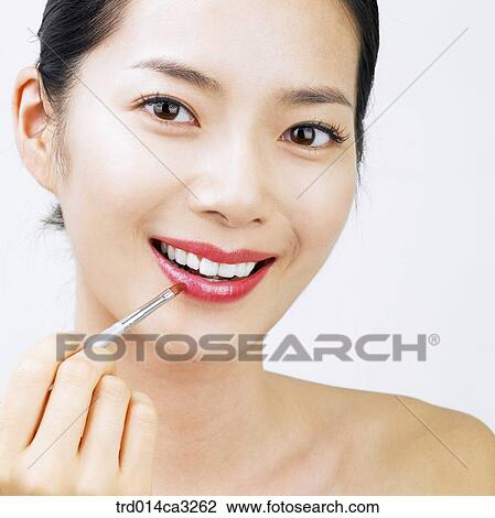 Stock Image - person, people, oriental, orientals, orientalpeople, woman. Fotosearch