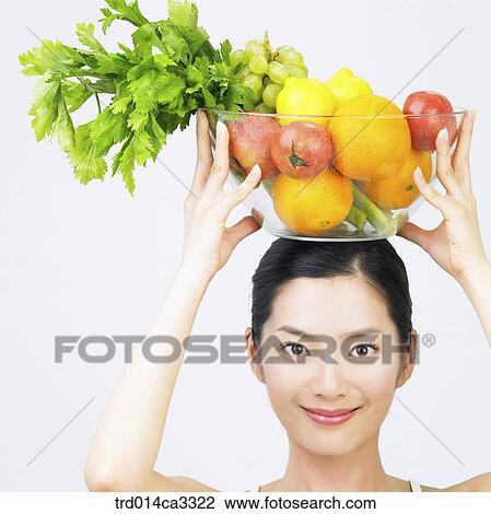 Stock Image - person, people, oriental, orientals, orientalpeople, woman. Fotosearch