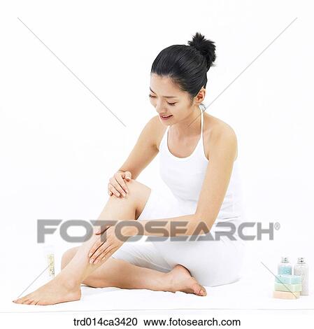 Stock Image - person, people, oriental, orientals, orientalpeople, woman. Fotosearch