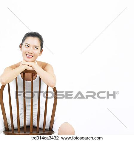 Stock Image - person, people, oriental, orientals, orientalpeople, woman. Fotosearch