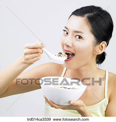 Stock Photo - person, people, oriental, orientals, orientalpeople, woman. Fotosearch