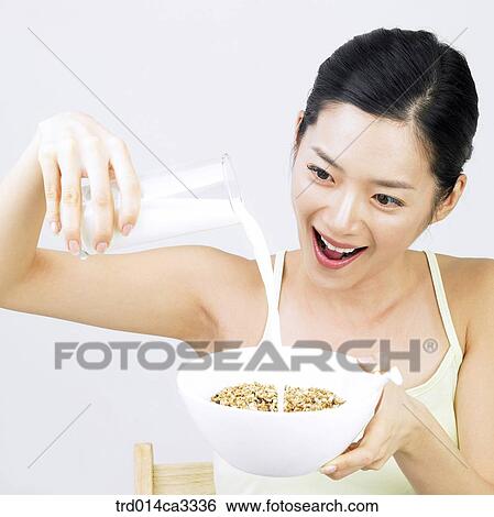 Stock Photograph - person, people, oriental, orientals, orientalpeople, woman. Fotosearch