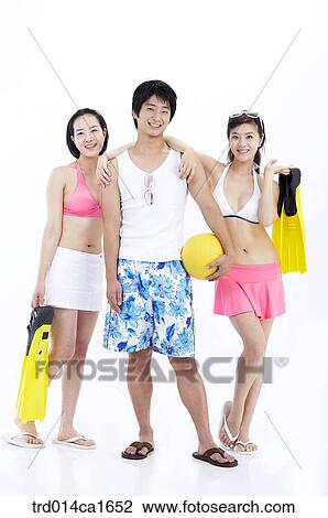 Stock Image - person, people, oriental, orientals, orientalpeople, korean. Fotosearch