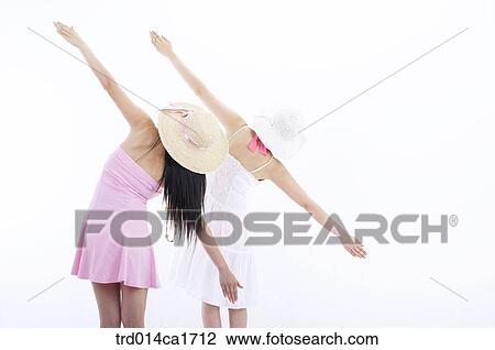 Stock Image - person, people, oriental, orientals, orientalpeople, korean, woman. Fotosearch