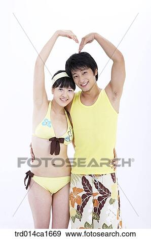 Stock Photo - person, people, oriental, orientals, orientalpeople, korean. Fotosearch