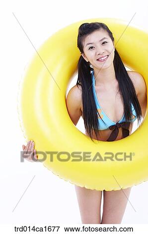 Stock Photo - person, people, oriental, orientals, orientalpeople, korean, woman. Fotosearch