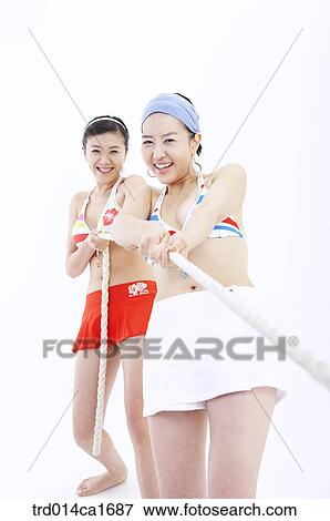 Stock Photo - person, people, oriental, orientals, orientalpeople, korean, woman. Fotosearch