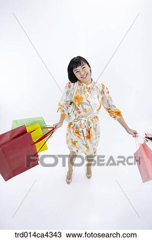 body, wholebody, smile, laugh, laughter, shopping, shoppingbag View Large Photo Image Stock Image - body, wholebody, smile, laugh, laughter, shopping, shoppingbag. Fotosearch