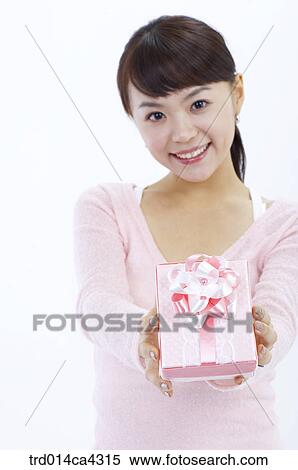 smile, laugh, laughter, gesture, bust, present, gift View Large Photo Image Stock Photography - smile, laugh, laughter, gesture, bust, present, gift. Fotosearch