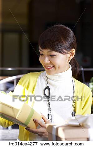 smile, laugh, laughter, present, gift, packing, object View Large Photo Image Stock Photo - smile, laugh, laughter, present, gift, packing, object. Fotosearch