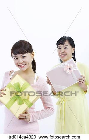 Stock Image - smile, laugh, laughter, steadygaze, stare, gazeat, watch. Fotosearch