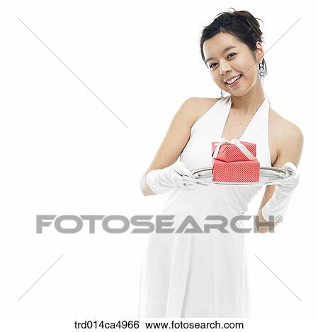 Stock Photograph - person, people, oriental, orientals, orientalpeople, korean, woman. Fotosearch