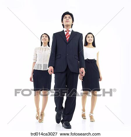 Stock Photo - smallgroupofpeople, people, person, three. Fotosearch