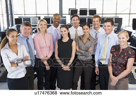 Group Photo Of Stock Traders Team View Large Photo Image Stock Photo - Group Photo Of Stock Traders Team. Fotosearch