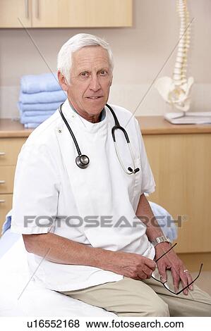 Stock Photo - Portrait of male osteopath. Fotosearch