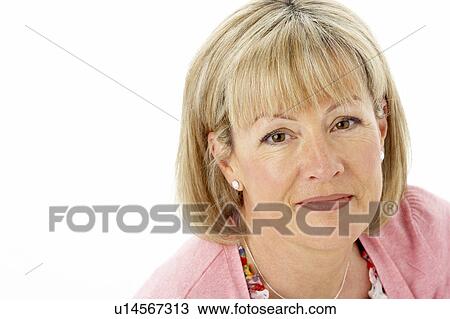 Studio Portrait of Smiling Mother View Large Photo Image Stock Image - Studio Portrait of Smiling Mother. Fotosearch