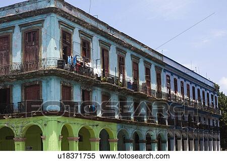 Cuban architecture, Havana, Cuba View Large Photo Image Stock Photography - Cuban architecture, Havana, Cuba. Fotosearch