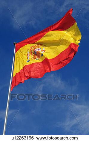 Stock Photograph - Flag of Spain. Fotosearch