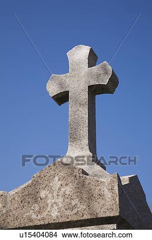 Granite cross in a cemetery; Laval, Quebec, Canada View Large Photo Image Picture - Granite cross in a cemetery; Laval, Quebec, Canada. Fotosearch