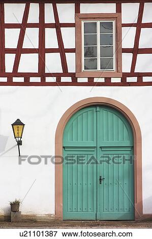 Stock Photo - Old building, Wiesbaden, Hessen, Germany. Fotosearch