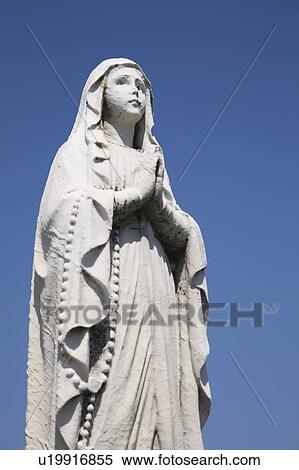 Religious statue; Laval, Quebec, Canada View Large Photo Image Stock Photography - Religious statue; Laval, Quebec, Canada. Fotosearch