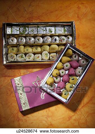Boxes of sweets View Large Photo Image Picture - Boxes of sweets. Fotosearch