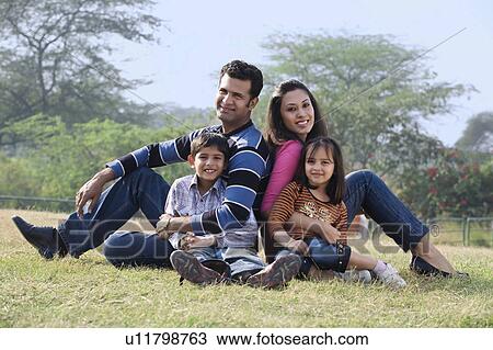 Portrait of a family View Large Photo Image Stock Image - Portrait of a family. Fotosearch