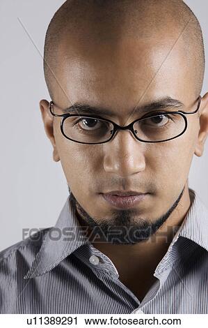 Stock Image - Portrait of a man. Fotosearch