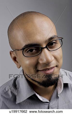 Stock Image - Portrait of a man. Fotosearch