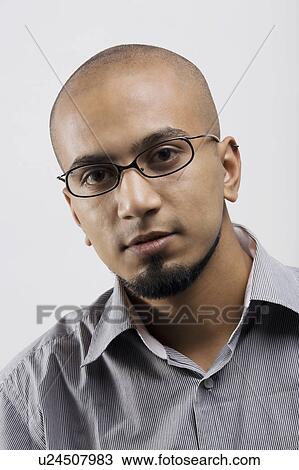 Stock Image - Portrait of a man. Fotosearch
