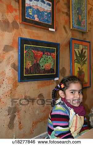 Stock Photograph - Portrait of young girl. Fotosearch