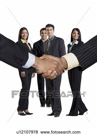 Stock Photo - Shaking hands. Fotosearch