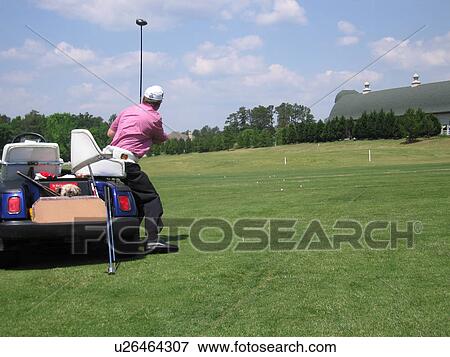 A man displays how he plays golf. View Large Photo Image Stock Photo - A man displays how he plays golf.. Fotosearch