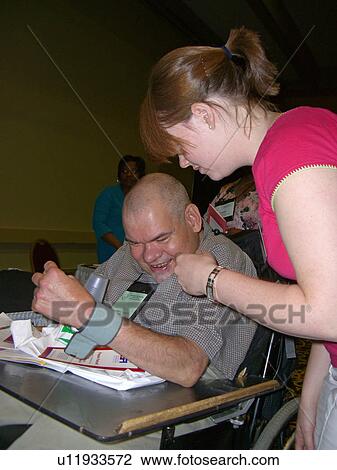 A man learns how to read his blood pressure. View Large Photo Image Stock Image - A man learns how to read his blood pressure.. Fotosearch
