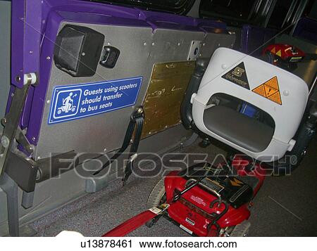Stock Image - A scooter.. Fotosearch
