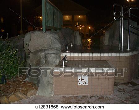 Stock Photo - Handicap line sign.. Fotosearch