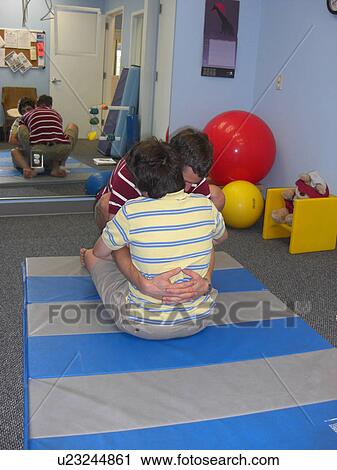 Stretches for physical therapy. View Large Photo Image Stock Image - Stretches for physical therapy.. Fotosearch
