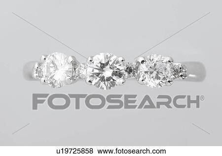 Stock Photo - A diamond ring. Fotosearch