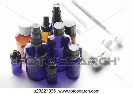 Aromatherapy oils and herbs View Large Photo Image Stock Photograph - Aromatherapy oils and herbs. Fotosearch