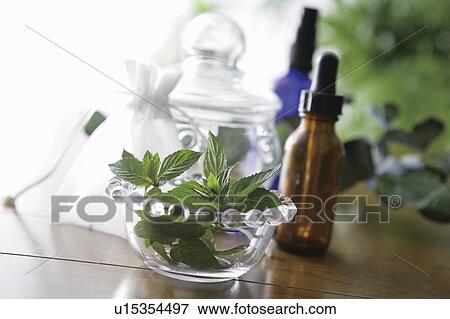 Stock Photo - Aromatherapy products. Fotosearch