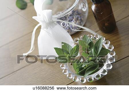 Stock Photograph - Aromatherapy products. Fotosearch