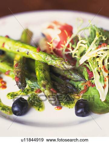 Asparagus Appetizer View Large Photo Image Stock Photo - Asparagus Appetizer. Fotosearch