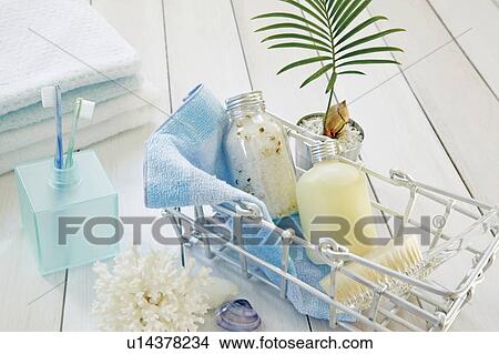 Picture - Bathroom products. Fotosearch