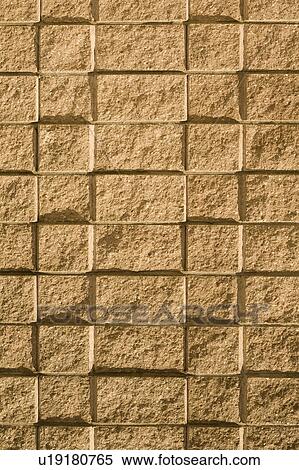 Stock Photography - Brick wall, full frame. Fotosearch