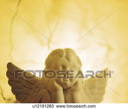 Cherub statue View Large Photo Image Stock Image - Cherub statue. Fotosearch