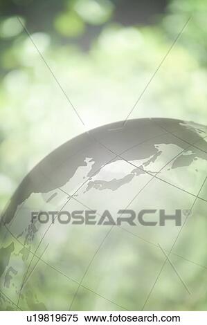 Stock Photography - Clear Globe. Fotosearch